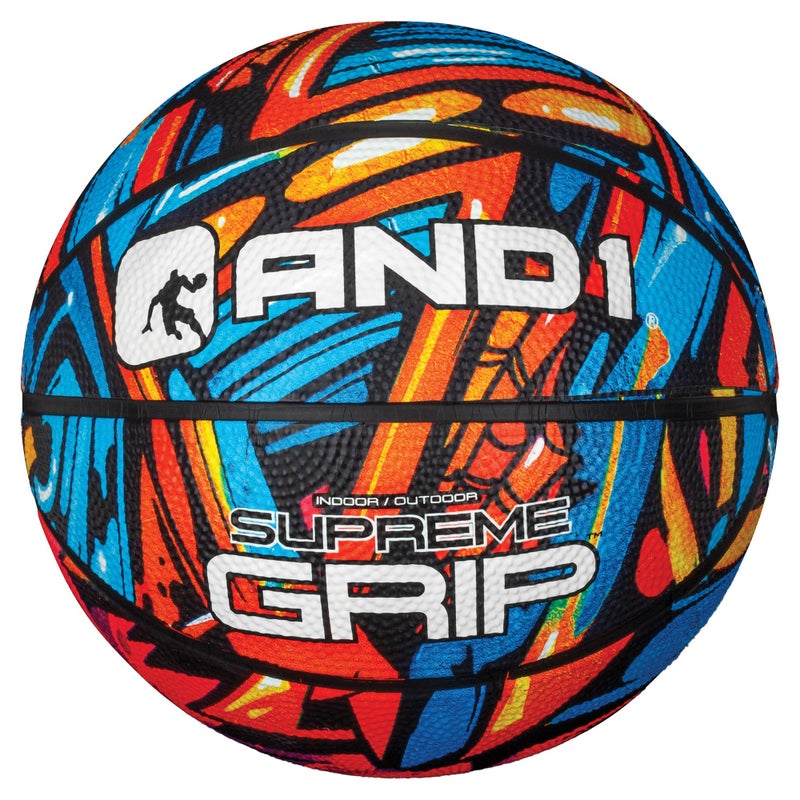AND1 Mini Basketball 3 Pack Set for Kids (Deflated w/ Pump Included): - Size 3 7-Inch Premium Youth Size , Easy to Grip, Made for Indoors and Outdoors - Image 4